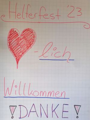 Der Verein nutzte das Helferfest um nochmals Danke sagen zu könn